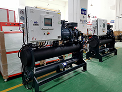 防爆螺杆式冷水机组生产厂家交货两台防爆冷水