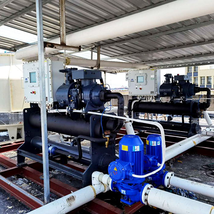 化工行业冷水机防爆型螺杆式冷冻机