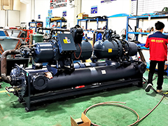 <b>螺杆式冷水机清洗方法之冷凝器清洗</b>